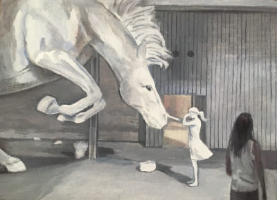 "Obra - El problema del caballo en la Bienal de Venecia"
